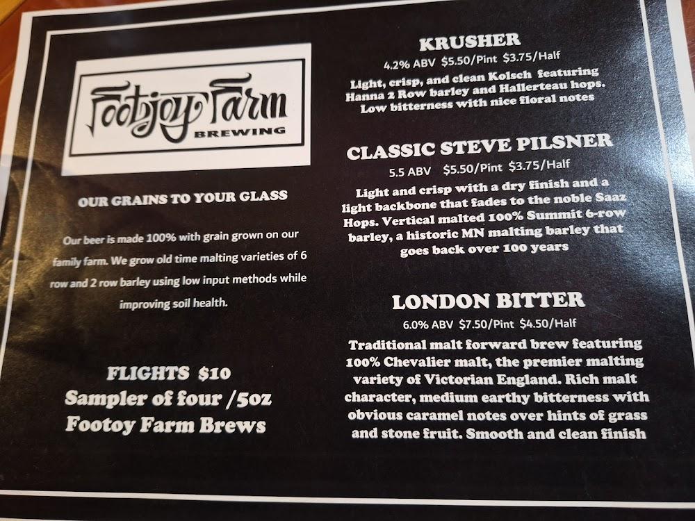 Footjoy Farm Menu image 4